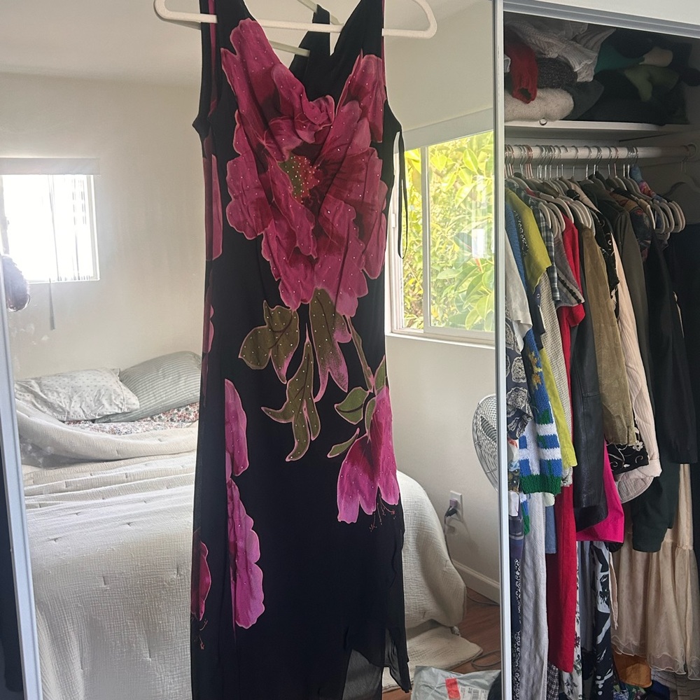 Vintage y2k wedding guest dress